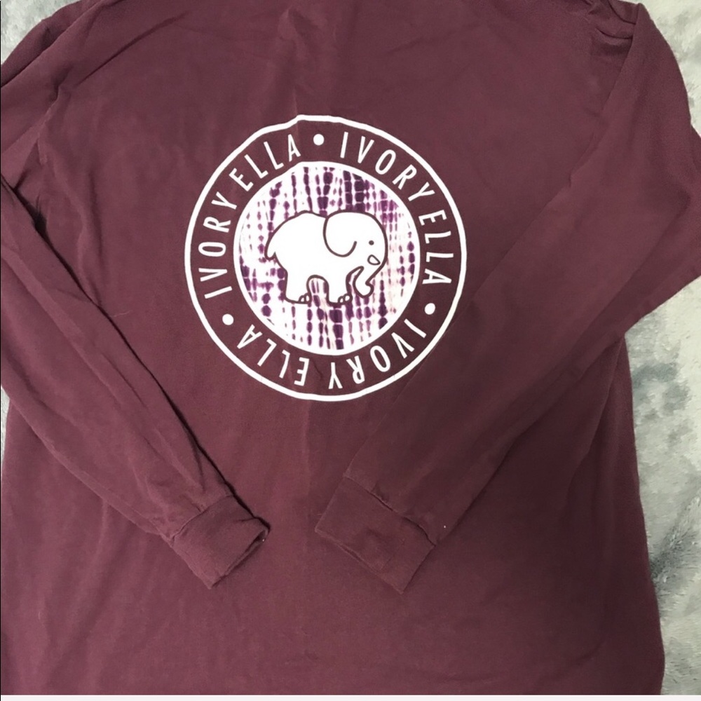 Ivory Ella T-Shirt Hoodie